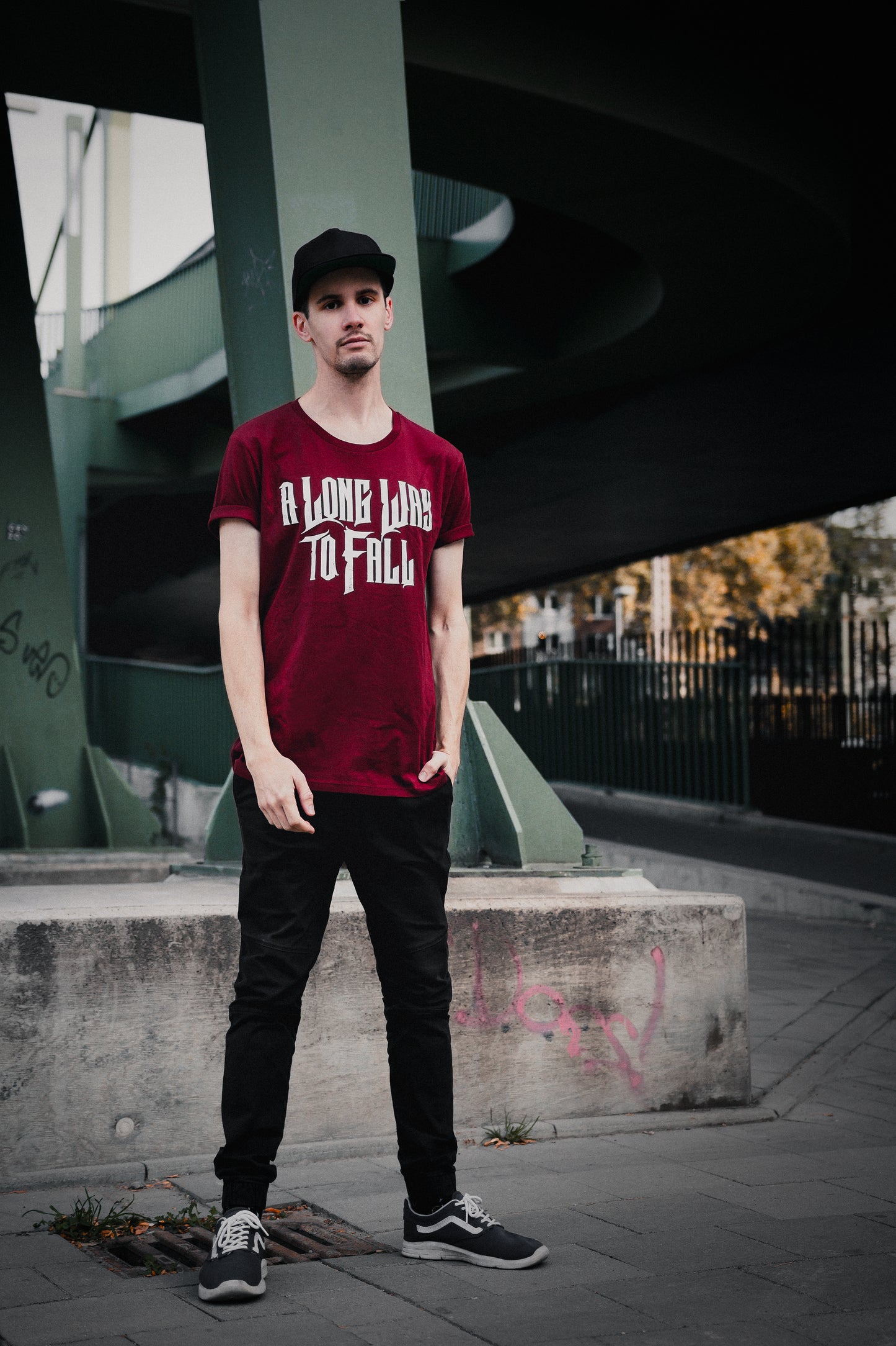 x SALE x ALWTF Logo Burgundy T-Shirt
