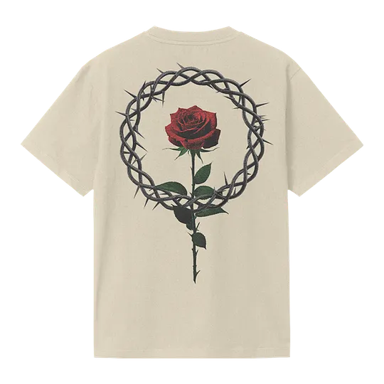 Metallogo Offwhite Oversize T-Shirt