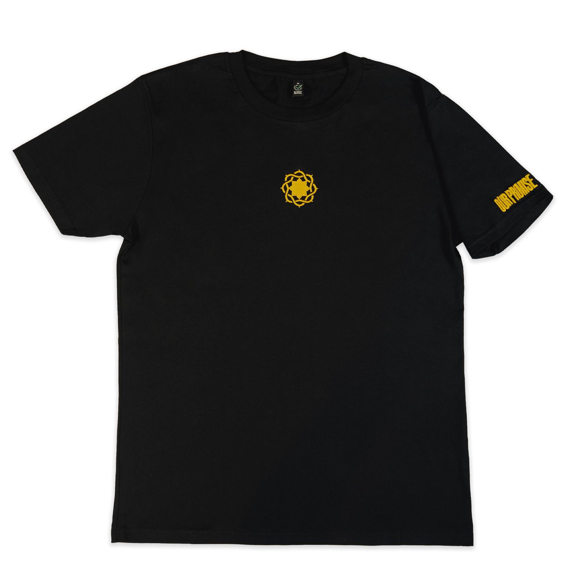 Basic embroidery T-Shirt – OUR PROMISE